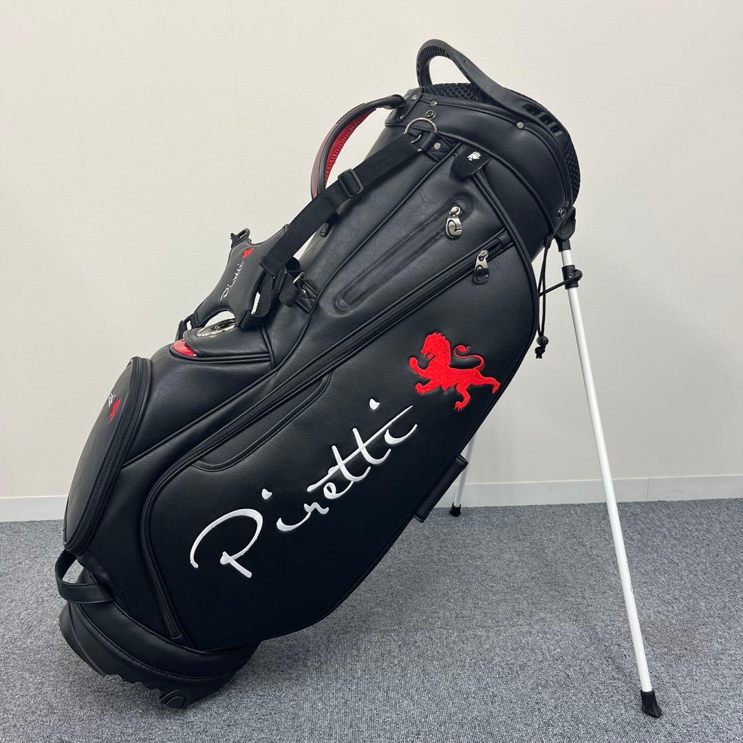 ピレッティ スタンド キャディバッグ ブラック Piretti