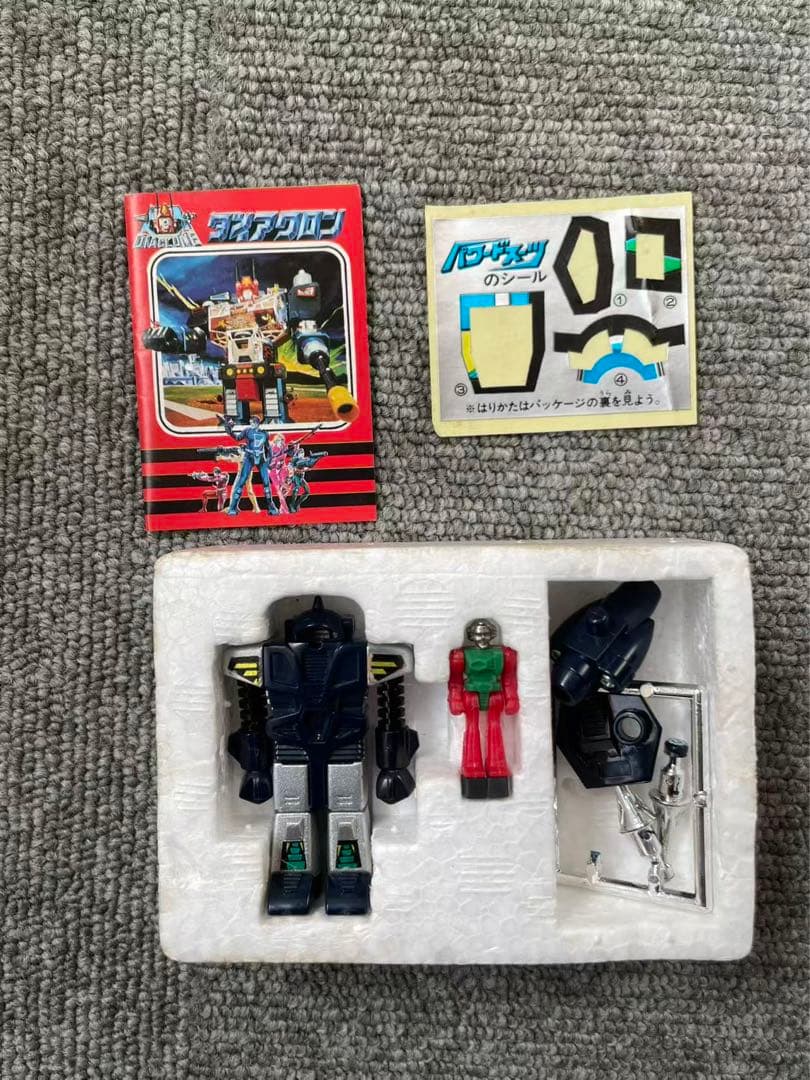 旧タカラ ダイアクロン パワードスーツ 当時物 1980