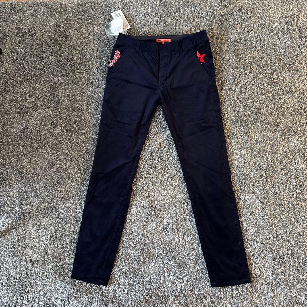 Beams レディース ネイビー パンツ　新品