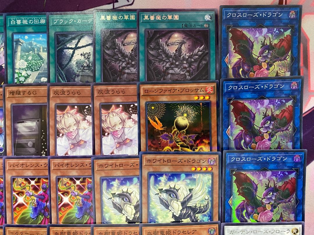 003　遊戯王　ローズ・ドラゴン　大会構築デッキ