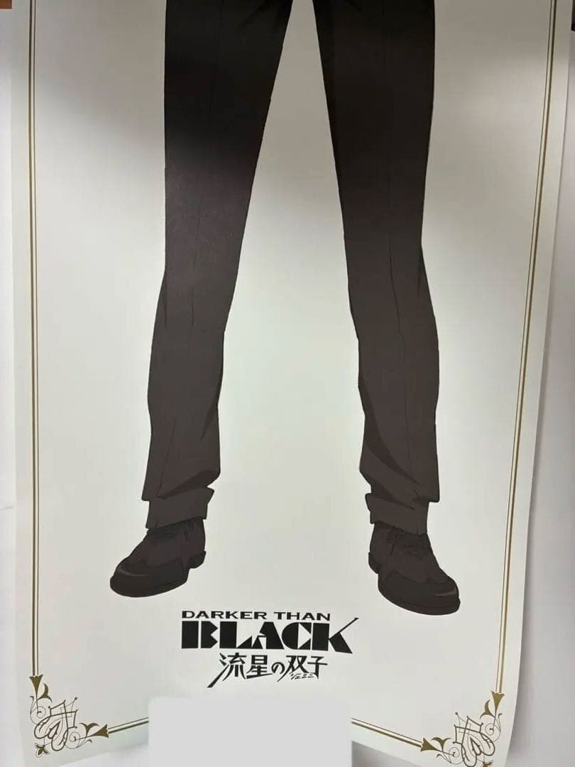 DARKER THAN BLACK ポスター 黒 AnimeJapan