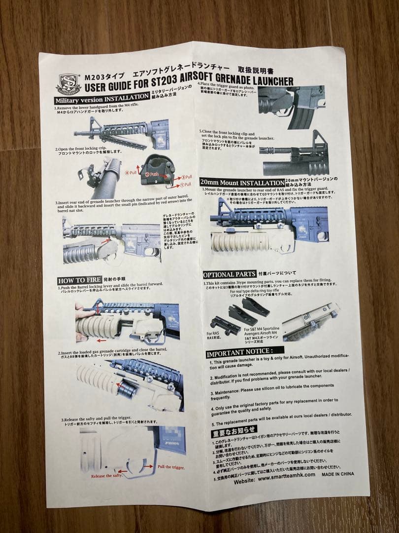 【訳あり　箱付き】KSC M4A1 Ver.2 一部カスタム済み