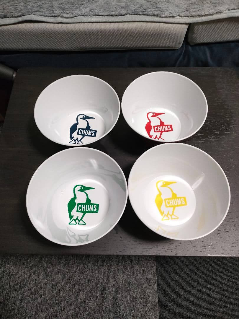 【廃盤品、未使用品】CHUMS　チャムス　メラミンディッシュ　食器