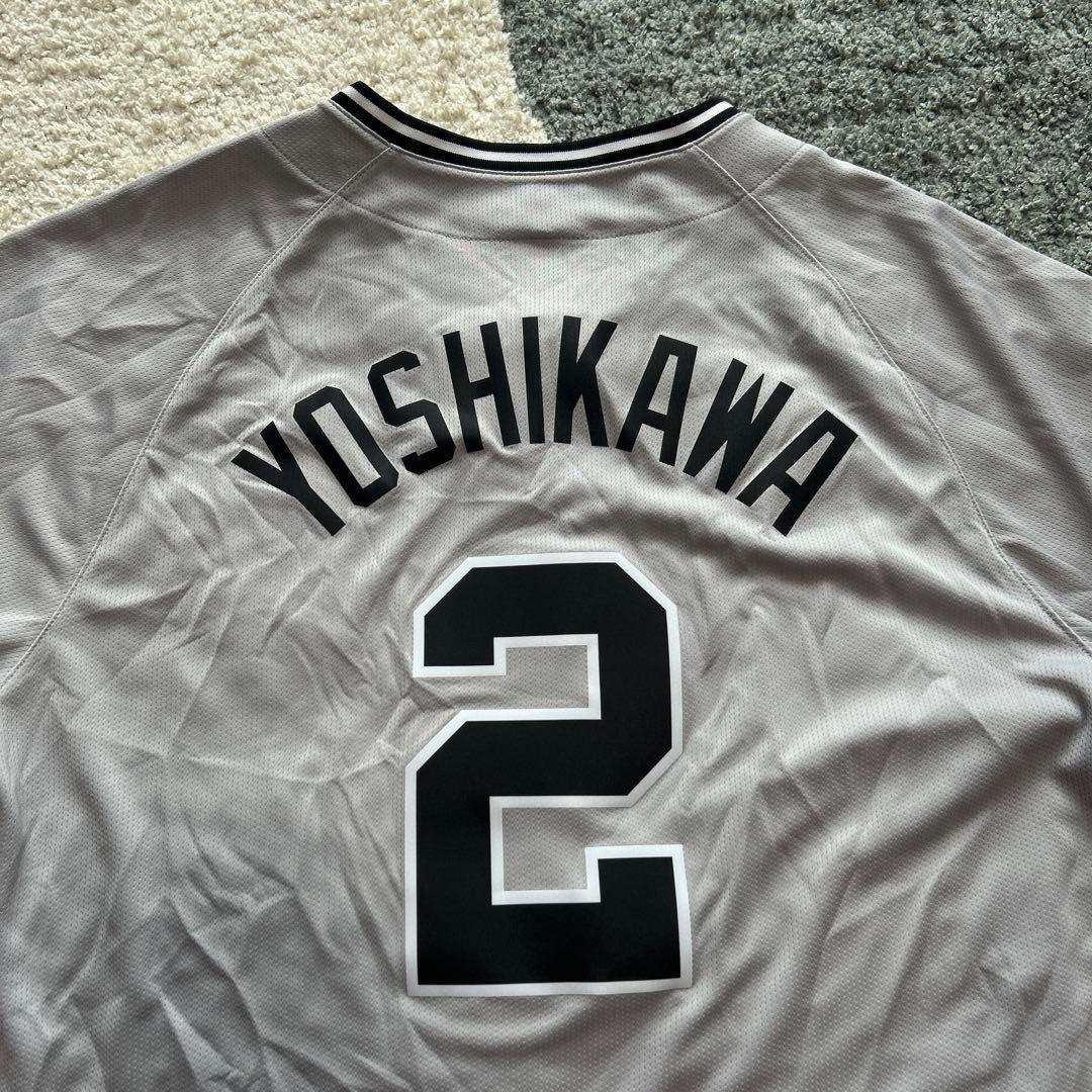 Nike ユニフォーム 読売ジャイアンツ 吉川尚輝　グレー　XLサイズ