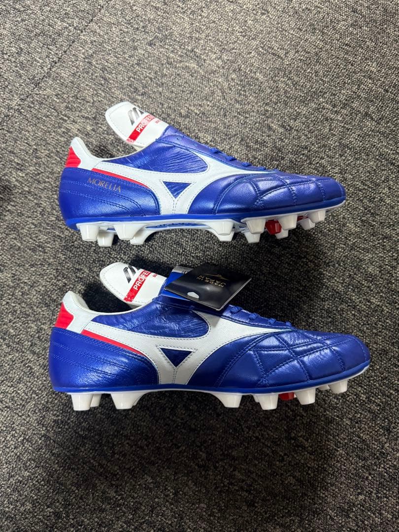 【新品】 ミズノ モレリア 限定 スパイク 26 MORELIA ジャパン 青