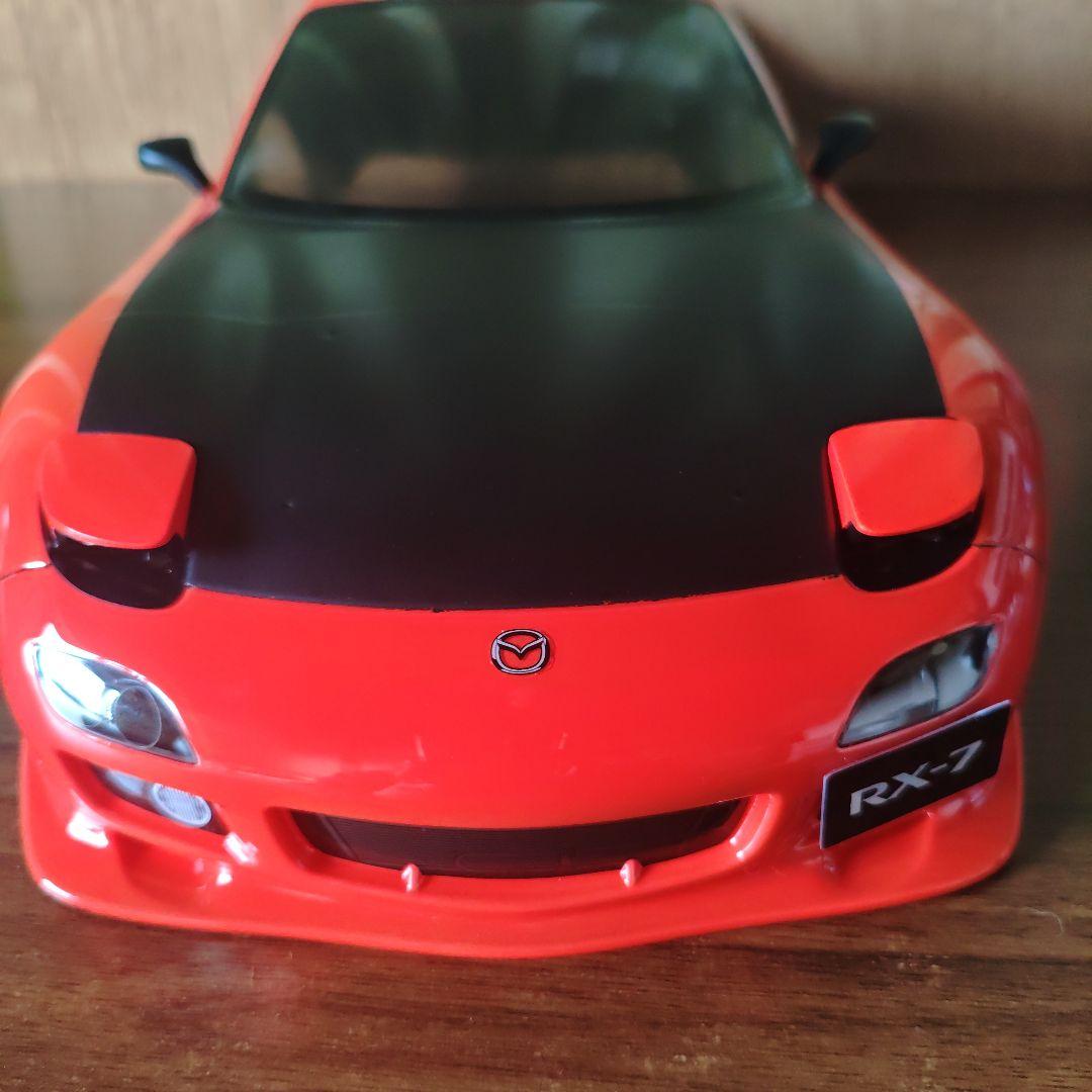 タミヤ　RX-7 ボディ　オレンジ