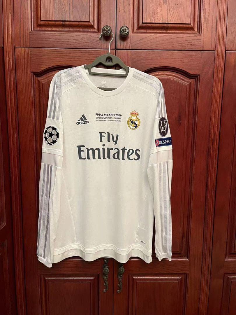 選手支給品RonaldoCR7ロナウド レアル・マドリード15/16Final8