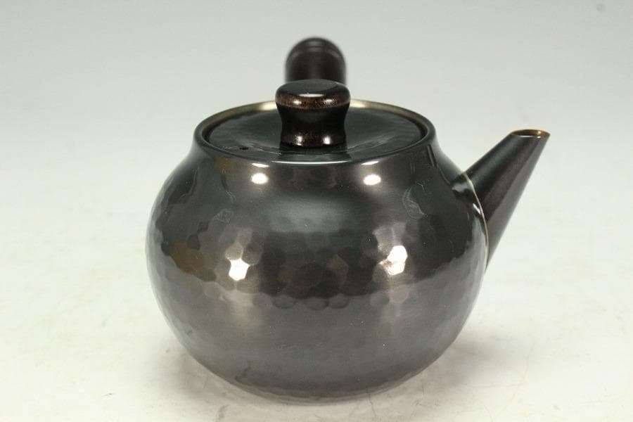 美術銅器 新光堂 急須 共箱 未使用(K-LC865)