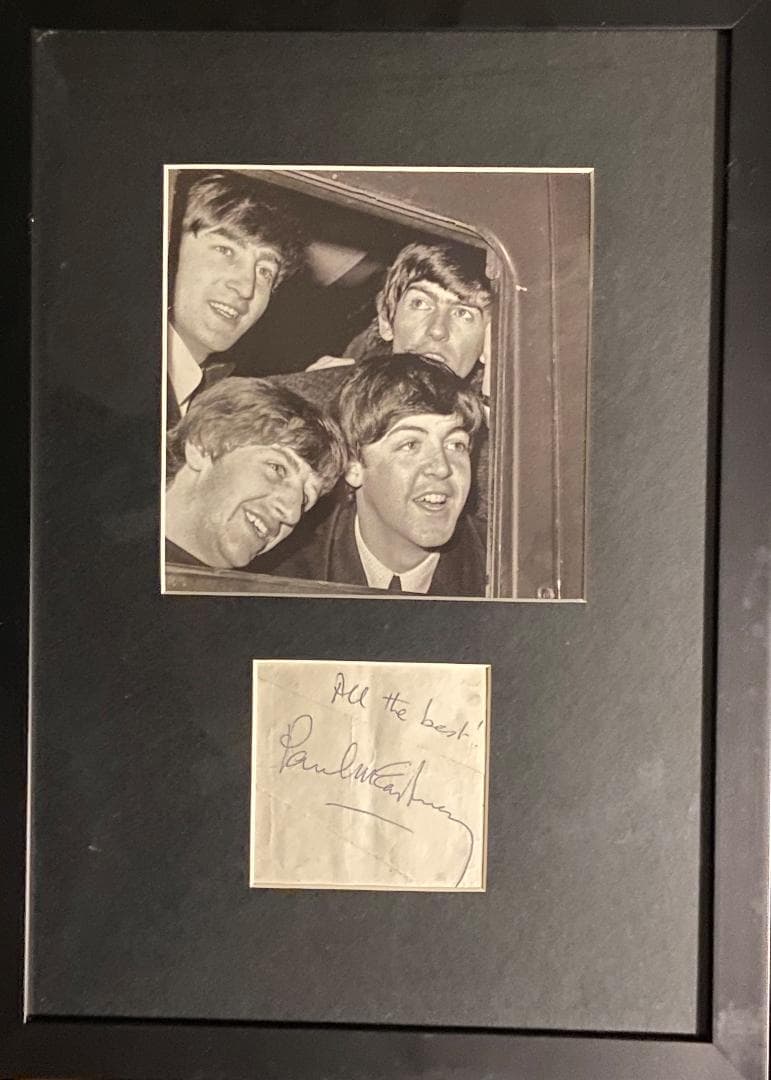 Paul McCartney　直筆サイン