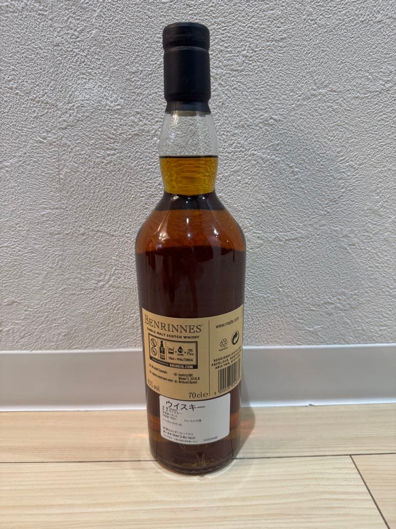BENRINNES 15年　花と動物シリーズ ベンリネス 15年 スペイサイド