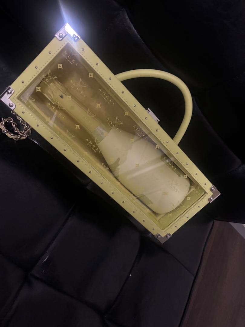 エンジェルドゥミセックサマーエディションロゼ イエロー レザー