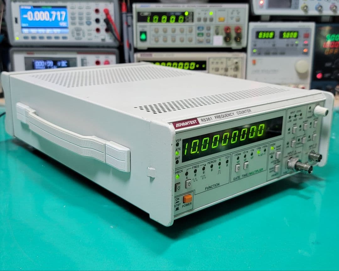 整備品 R5361FREQUENCY COUNTER 0.2mHz-1GHz