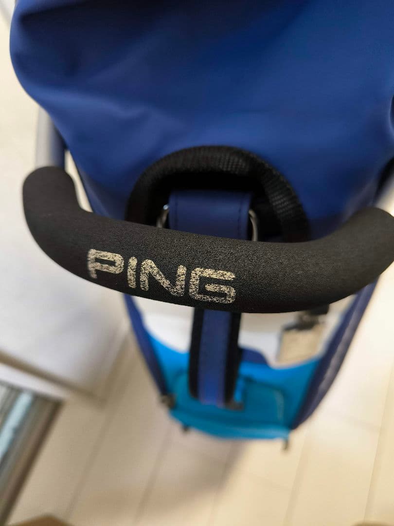 PING ゴルフバッグ 青色