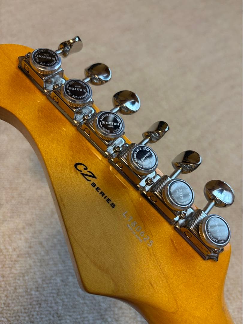 値下げしました‼️カスタム多数！HISTORY ストラトキャスター CZ-SV/R