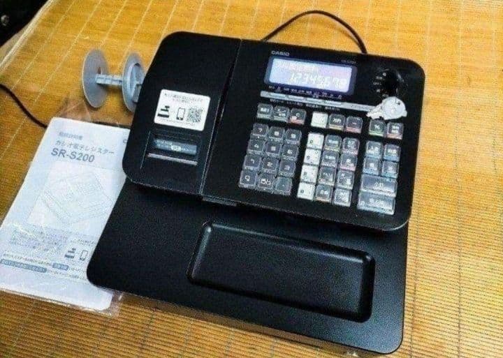 カシオレジスター　SR-S200　最新機種　スマホで設定売上管理　631787