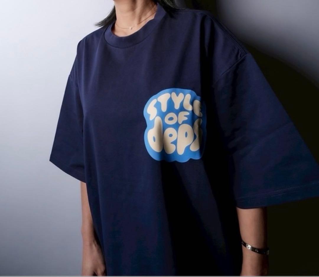 釣りフェス2026限定 デプス Tシャツ ネイビー Lサイズ