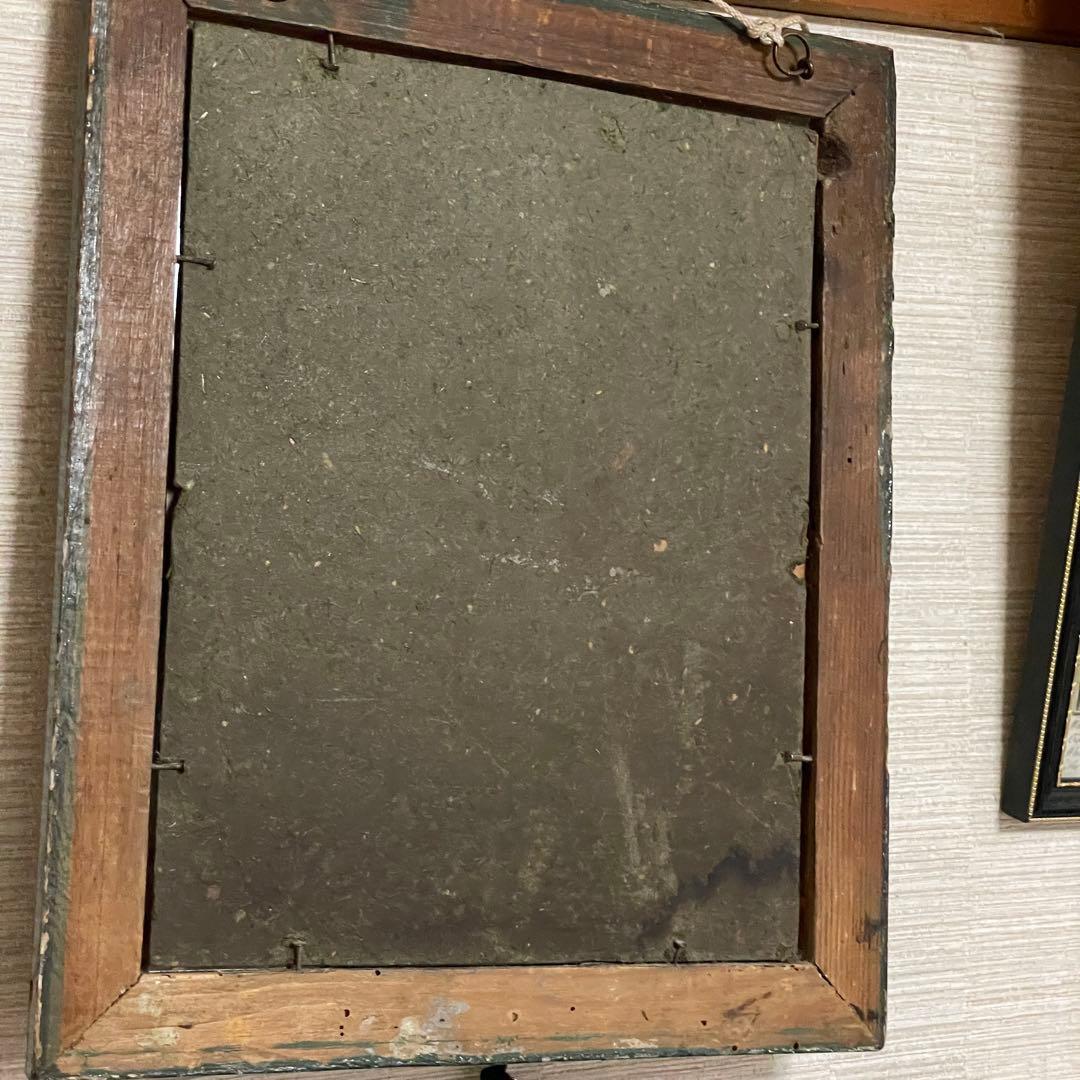 イギリス 動物 銅版画 カラー 約27cm x 28.8cm アンティーク