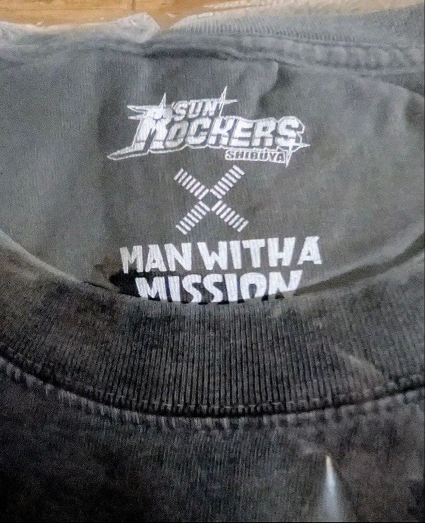 SUN ROCKERS × MAN WITH A MISSION Tシャツ S