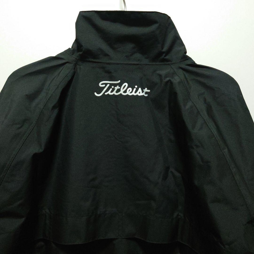 Titleistタイトリスト 黒 LLサイズ レインウェア【美品】