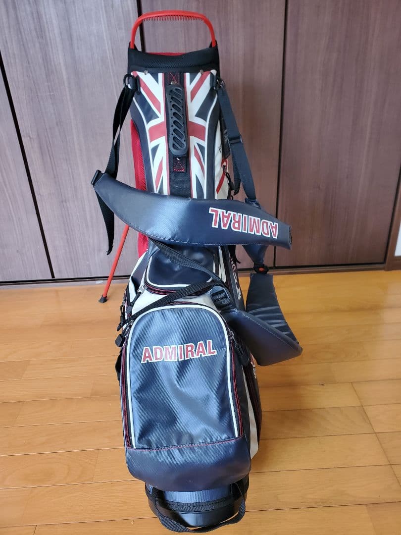 ADMIRAL スタンドバッグ ユニオンジャックデザイン