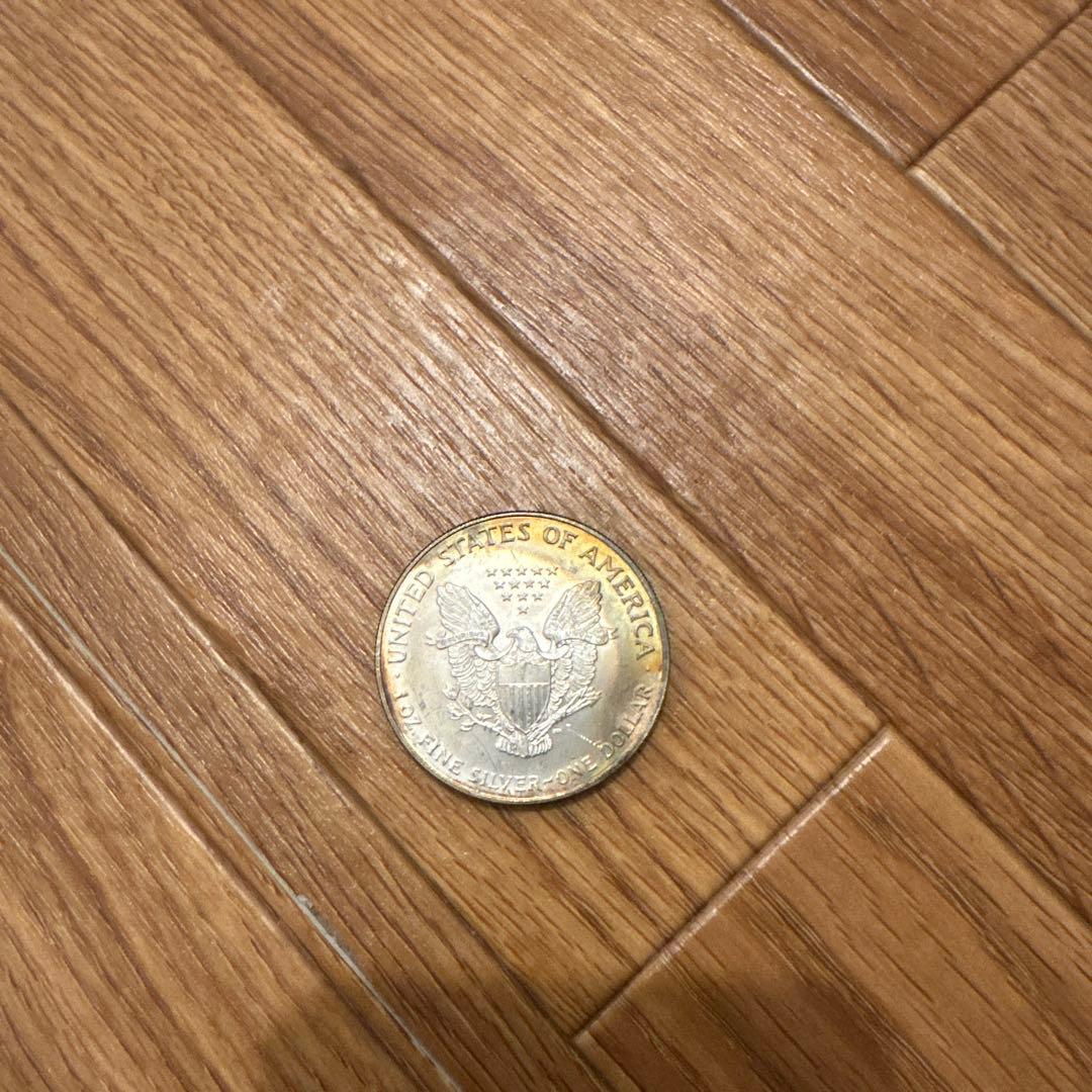 アメリカ 銀貨 イーグル ウォーキングリバティ 1オンス 1ドル銀貨 2003年