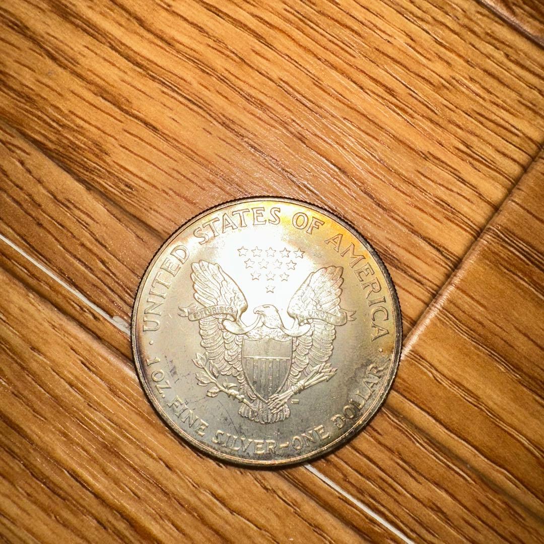 アメリカ 銀貨 イーグル ウォーキングリバティ 1オンス 1ドル銀貨 2003年