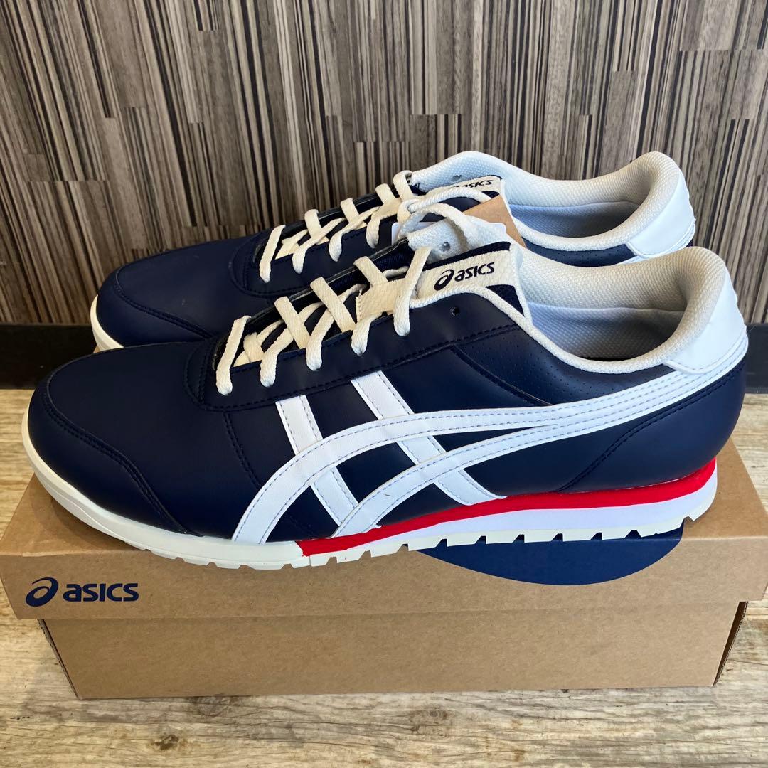 M*r様 【新品】アシックス ゴルフシューズ 28.5cm ネイビー 防水 スパ