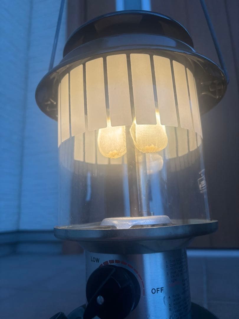 コールマンランタン　メンテナンス済み