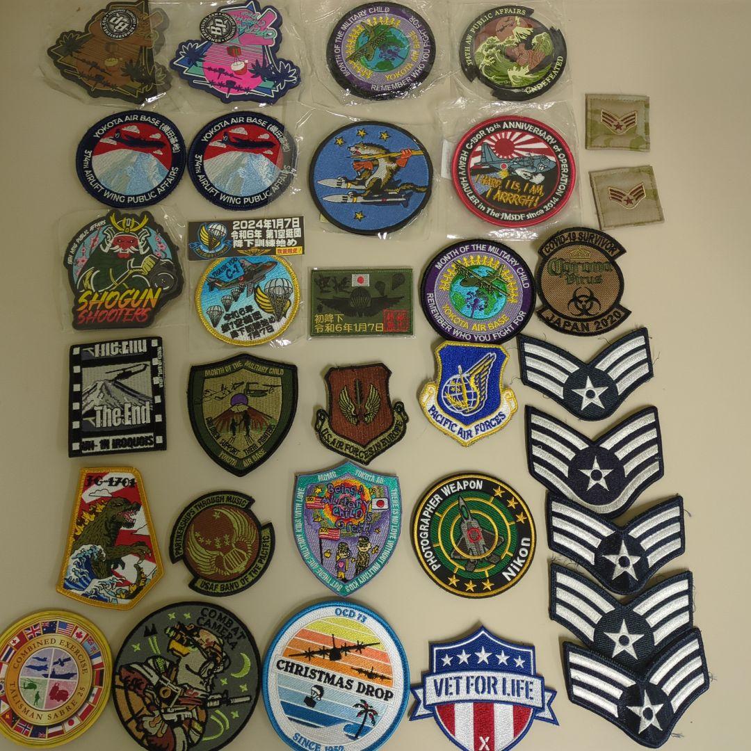 ミリタリーパッチセット エアフォース　まとめ売り