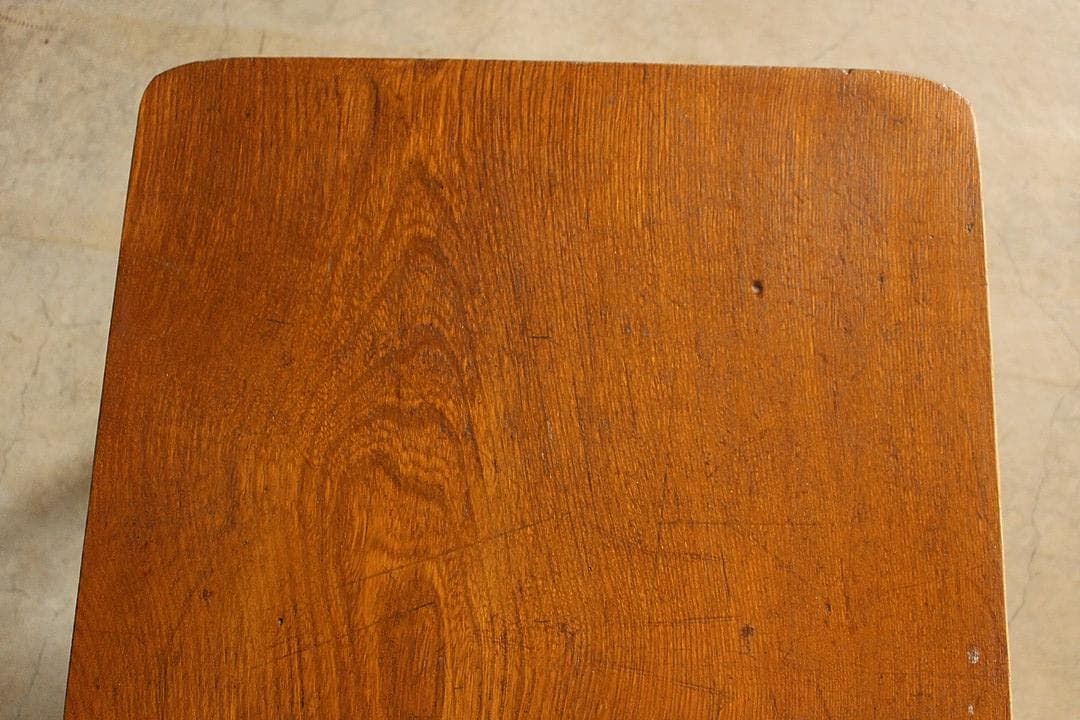 古い小ぶりな折り畳みテーブル　ちゃぶ台　古家具　古民家　古道具