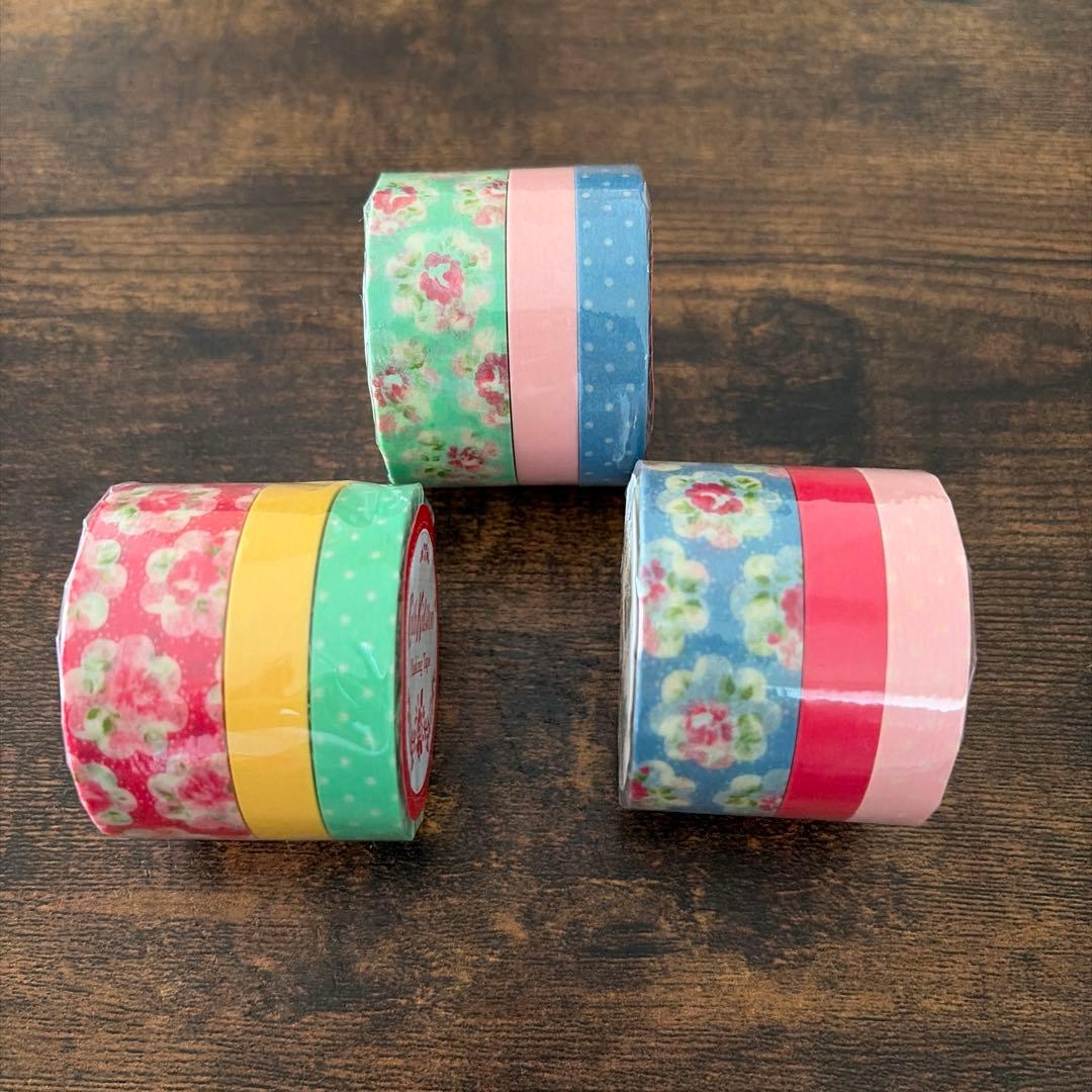 キャスキッドソン　マスキングテープ3セット