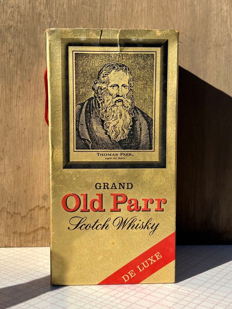 古酒　未開封　Old Parr スコッチウイスキー 750ml 43%