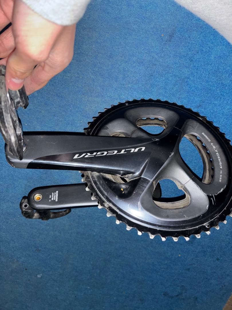 アルテグラ 8000クランク&ビンディングペダル