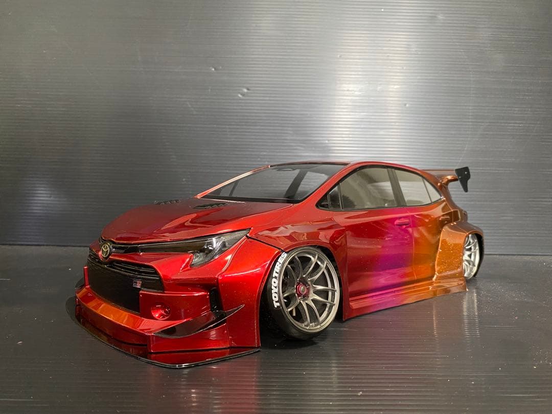 最終値下げ アディクション　GRカローラ　パンデムラジコンボディー　塗装後未使用