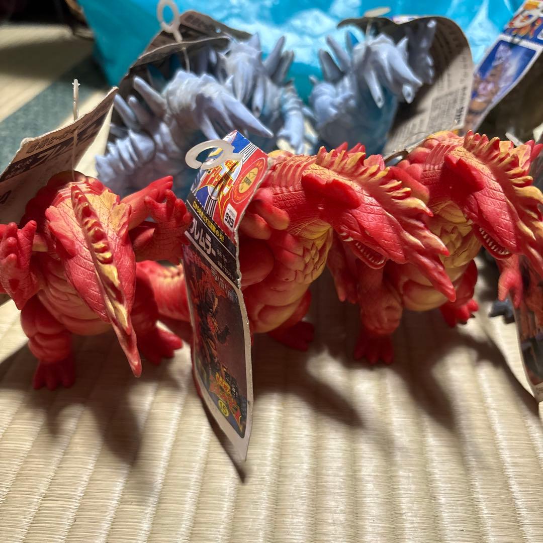 電光超人グリッドマン ソフビ 9体セット タグ付き