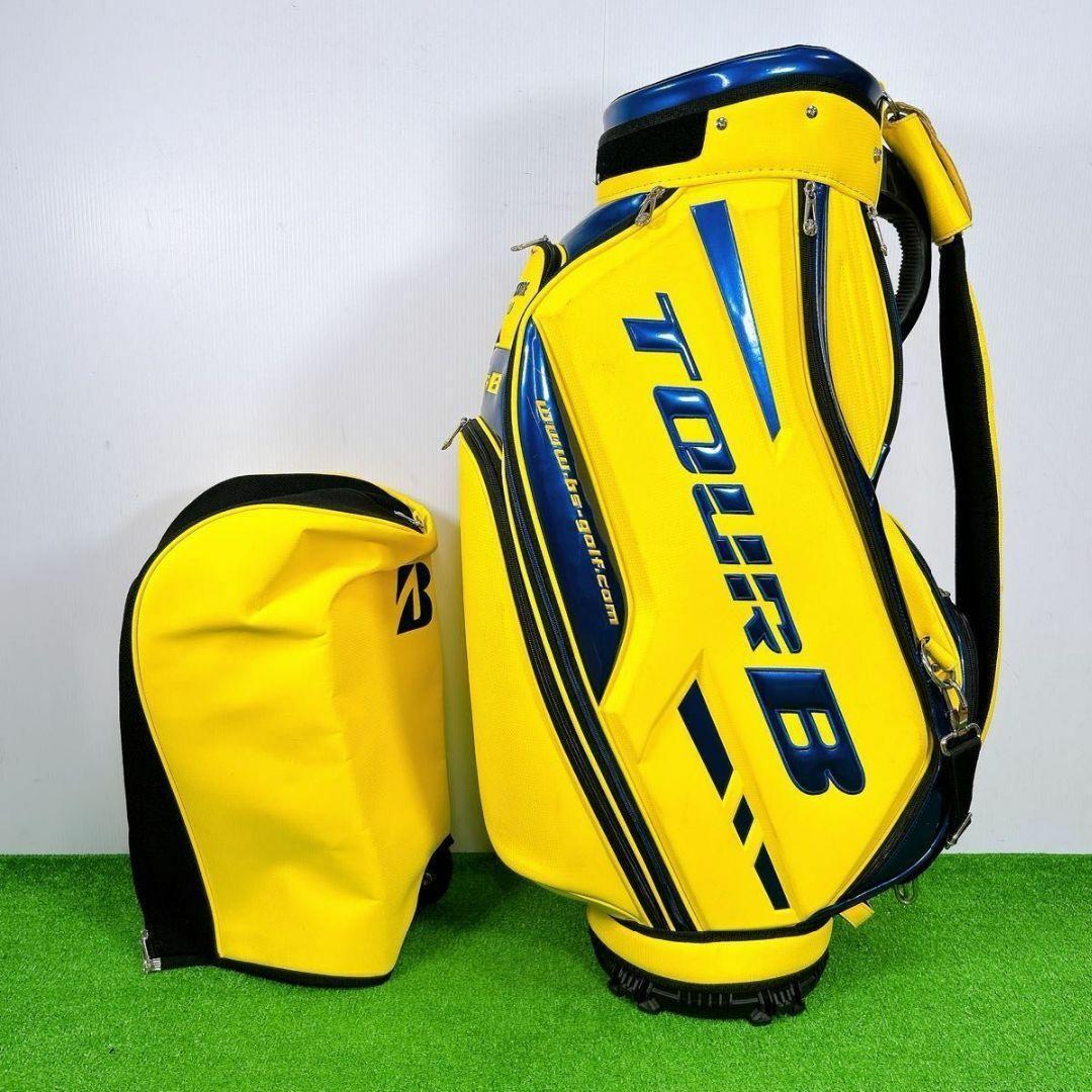 TOUR B ブリヂストンゴルフ キャディバック 3点式ショルダー ツアーB