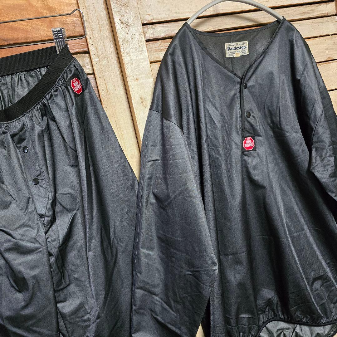 Pazdesign GORE WINDSTOPPER ナイロン 上下セットXL