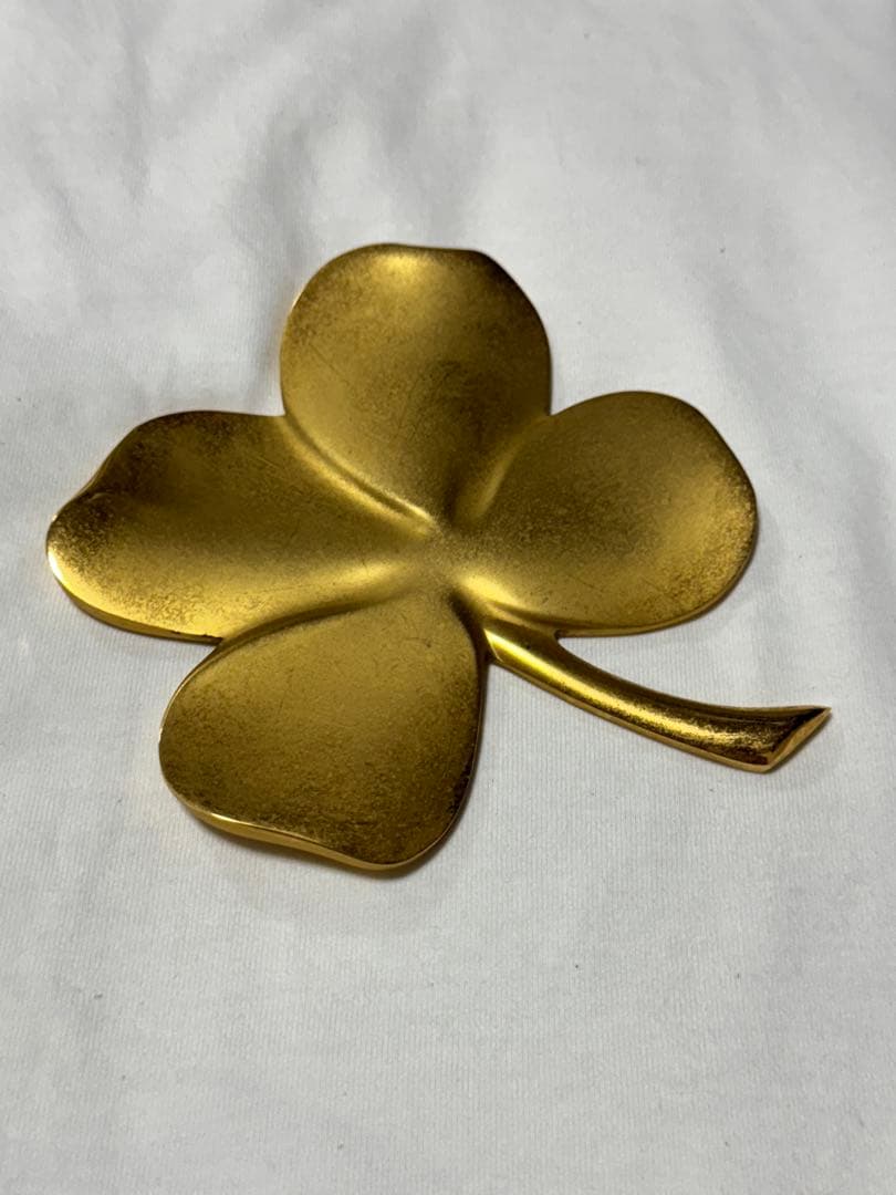 24金メッキ 四つ葉のクローバー