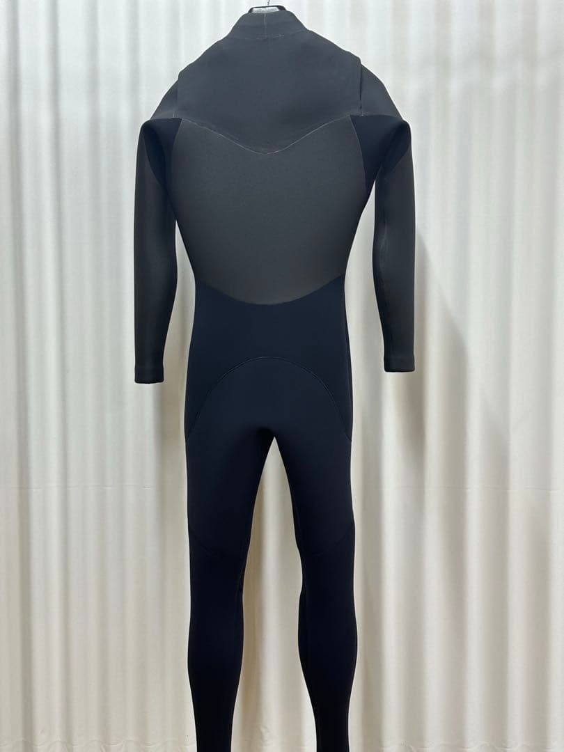 セミドライ　オールブラック　5/3mm チェストジップ　M, ML,XL