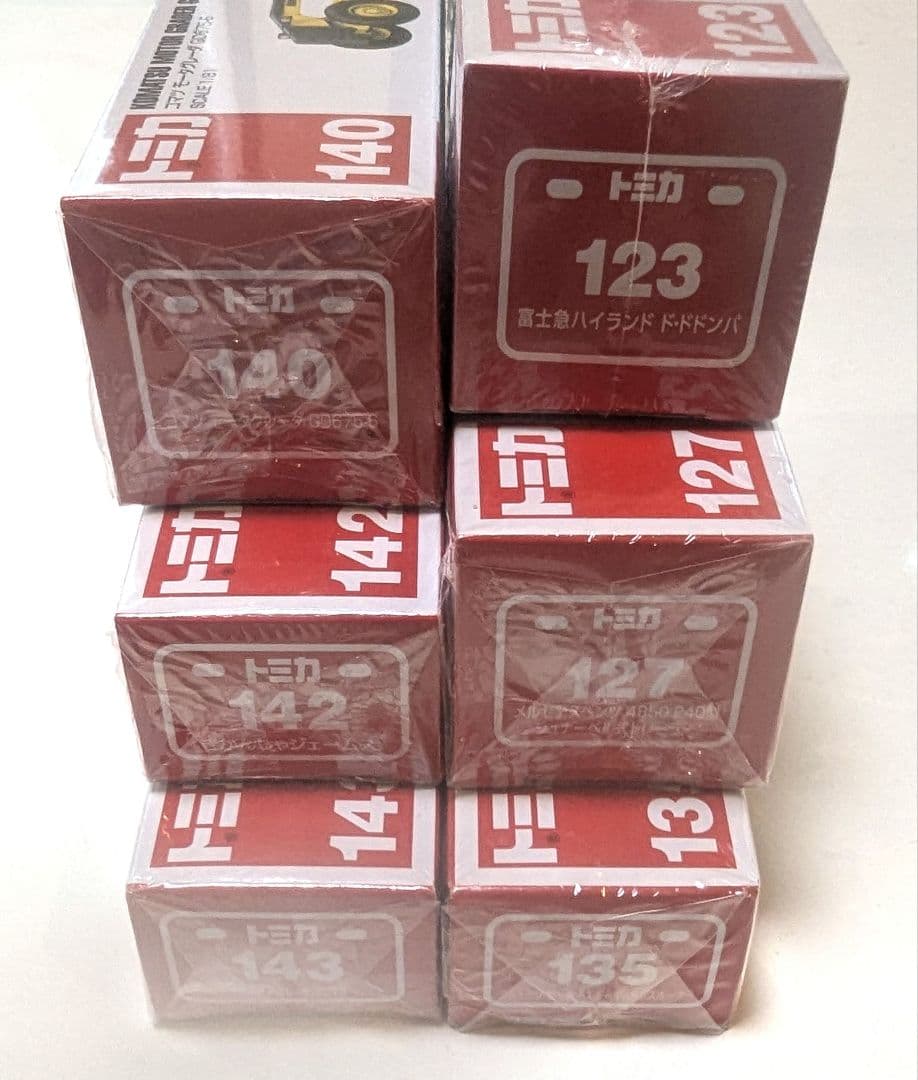 ロングトミカ　新品未開封品　6種類セット