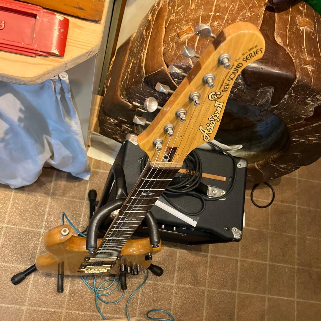 訳あり　〔Aria ProⅡ〕　アリアプロ2　スルーネック　RS-750D