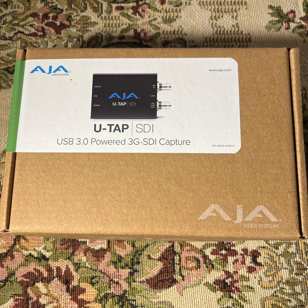 AJA U-TAP SDI 3G-SDIキャプチャ