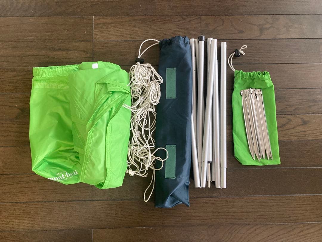 mon-bell モンベルミニタープHX グリーン