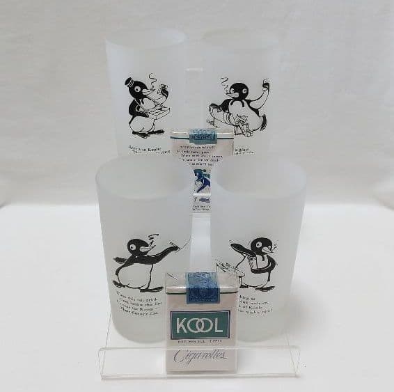 ペンギン KOOLクールアンティーク❤︎1954年プロステッドグラス完璧セット！