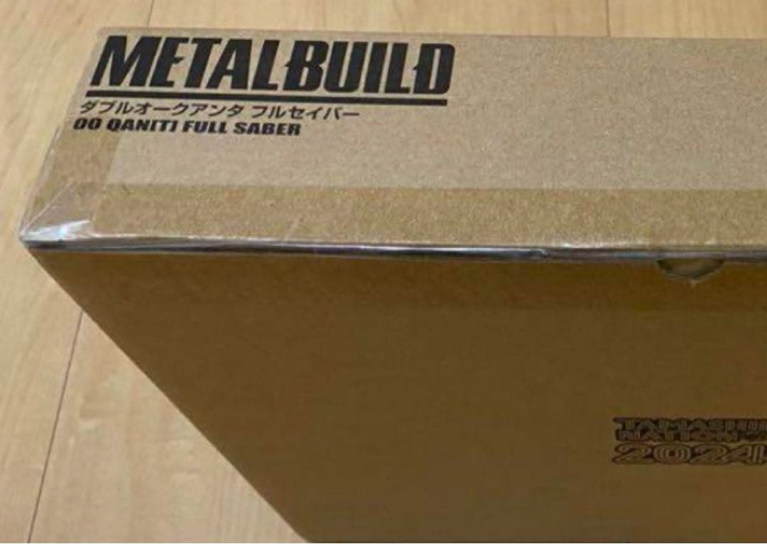 新品 未開封 L BUILD ダブルオークアンタ フルセイバー プレバン