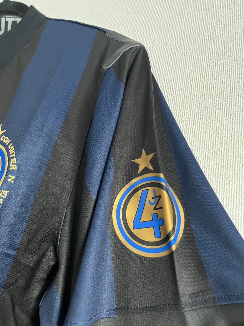 インテル 13/14 サネッティ #4　ユニフォーム　選手支給品　引退記念