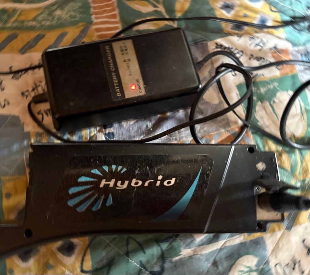 川*博様 引取り限定 マルキン 電動自転車 充電器/バッテリーあり※訳アリ/ジャ