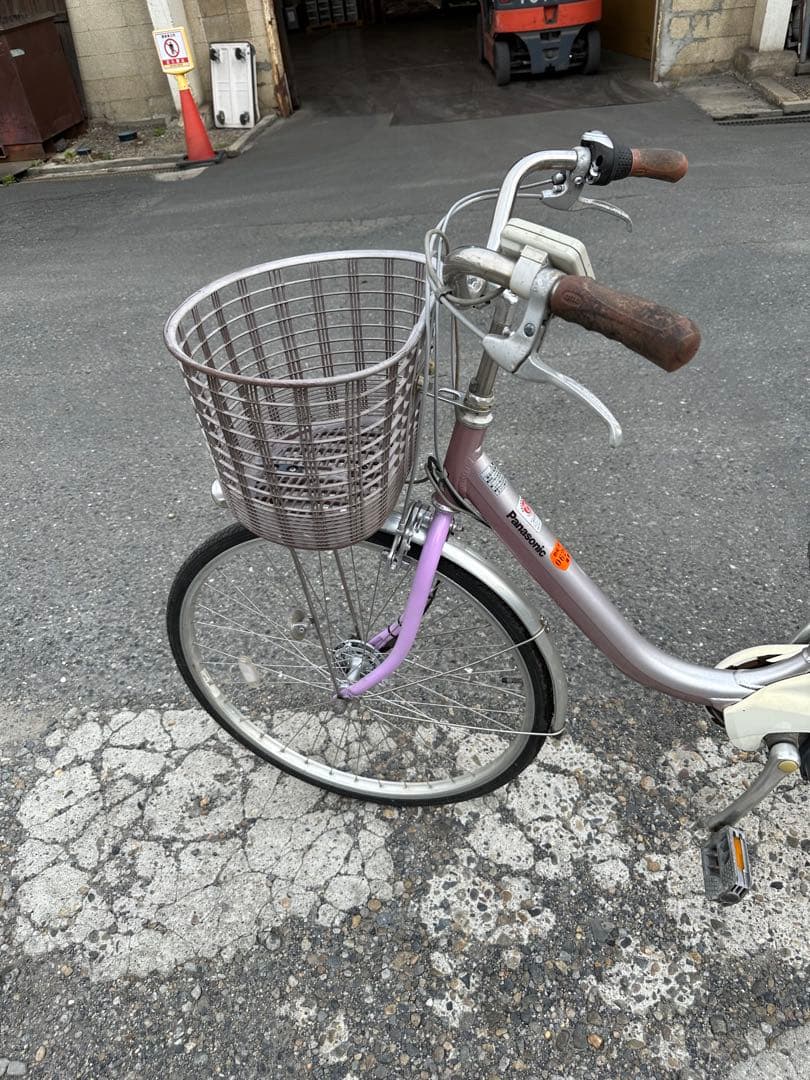 電動アシスト自転車 パープル