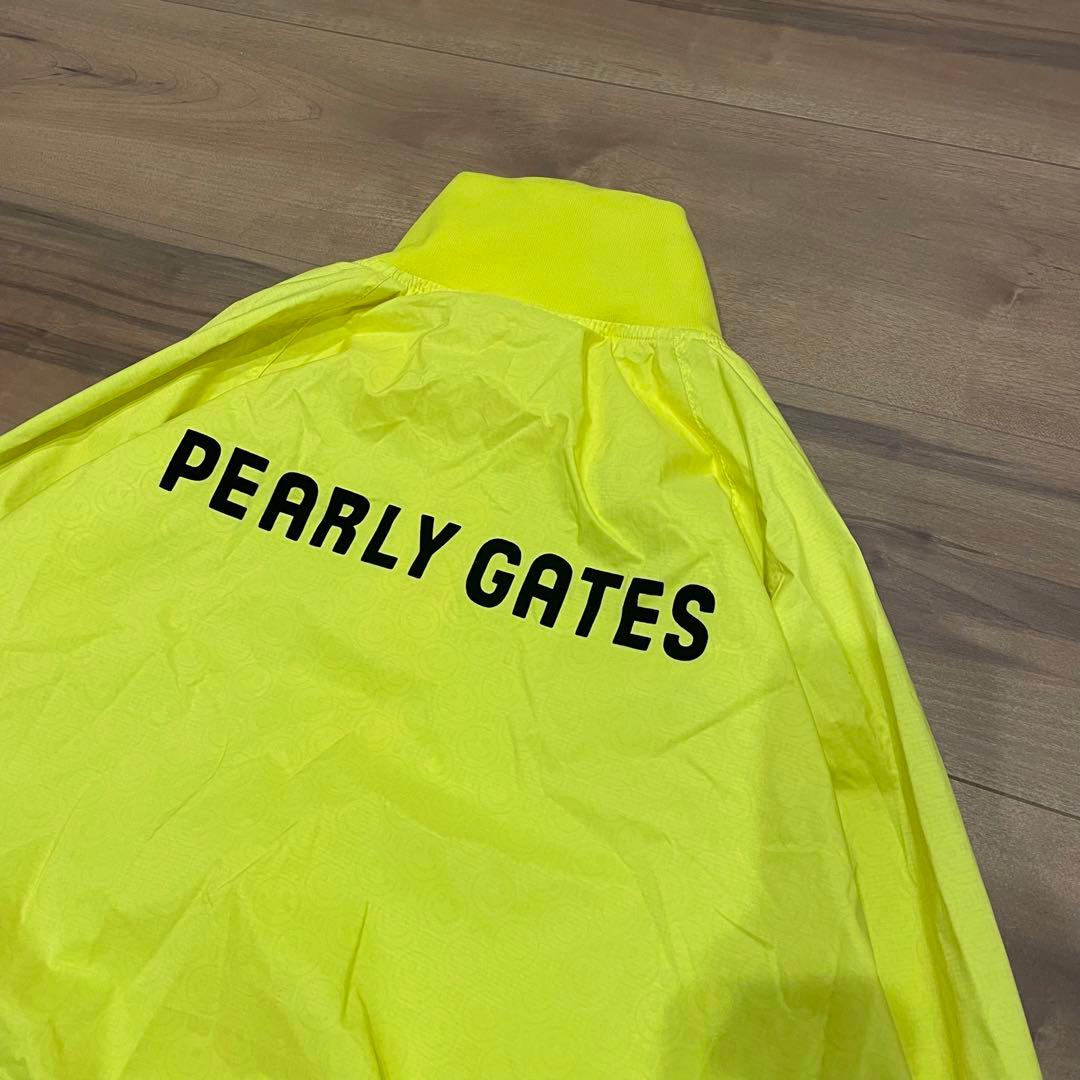 パーリーゲイツ PEARLYGATES ジップジャケット 薄手 イエロー 6