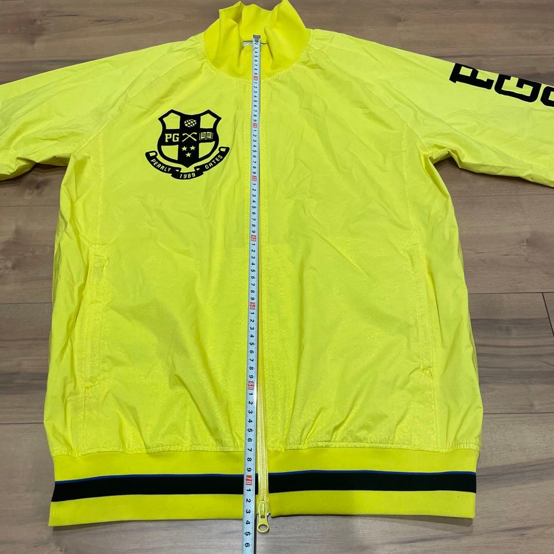 パーリーゲイツ PEARLYGATES ジップジャケット 薄手 イエロー 6